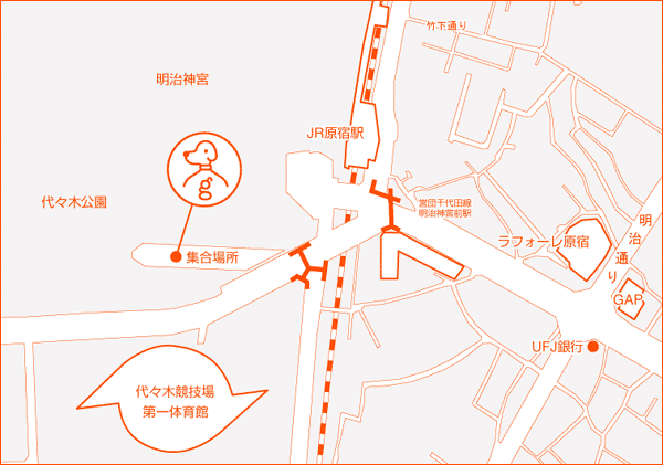 集合場所マップ