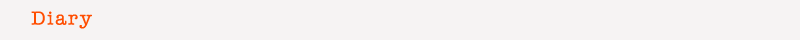 Diary